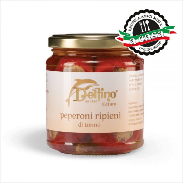 Peperoni ripieni al Tonno – Mit Thunfisch gefüllte Paprika – Enoteca ...